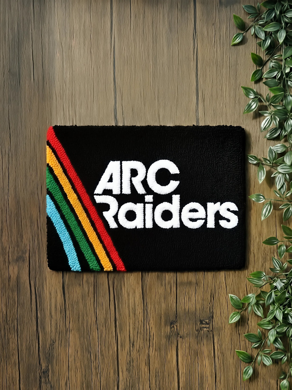 ARC Raiders Punch Needle Wall Hanging - Retro Gaming Room Decor