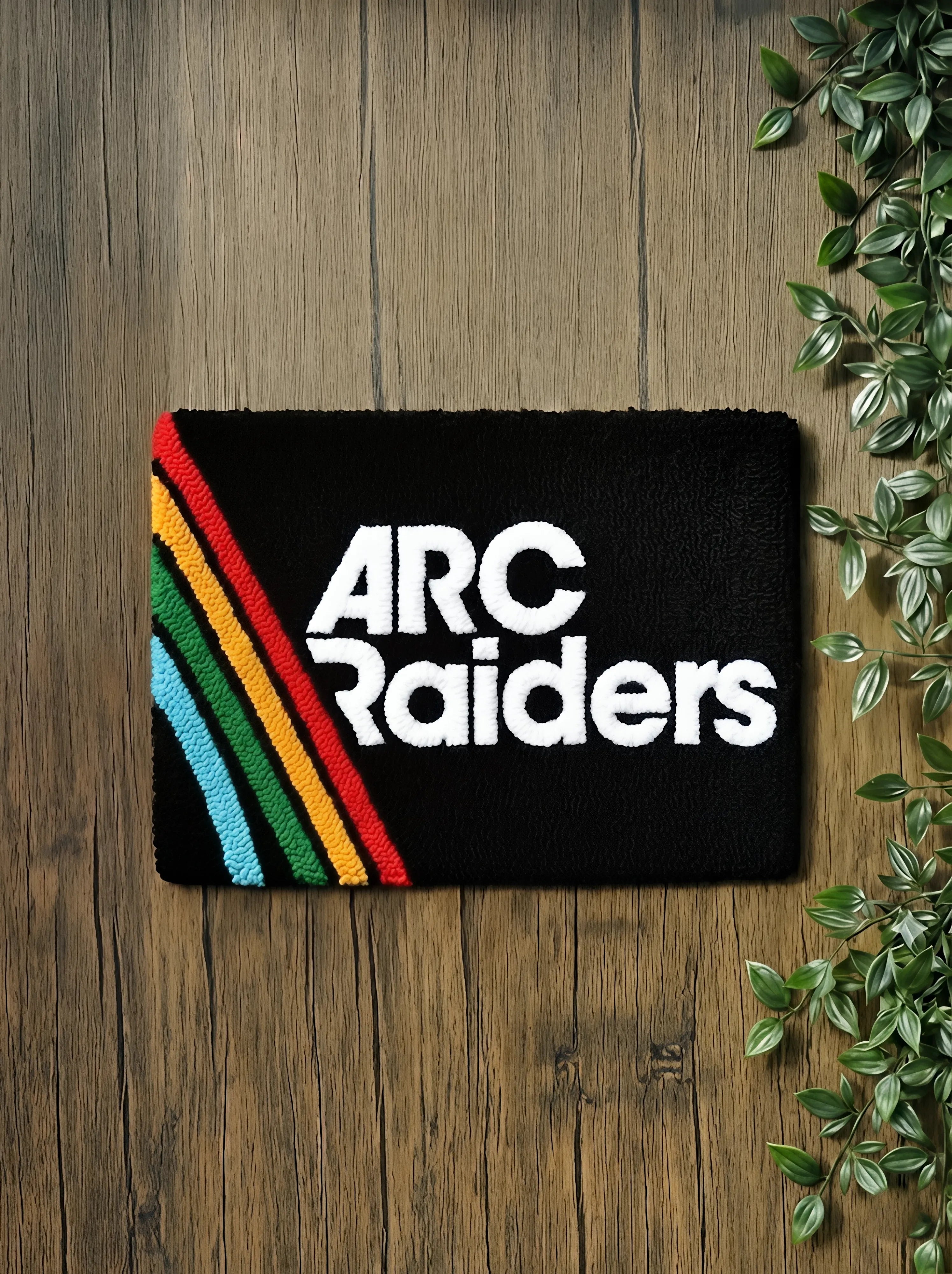ARC Raiders Punch Needle Wall Hanging - Retro Gaming Room Decor
