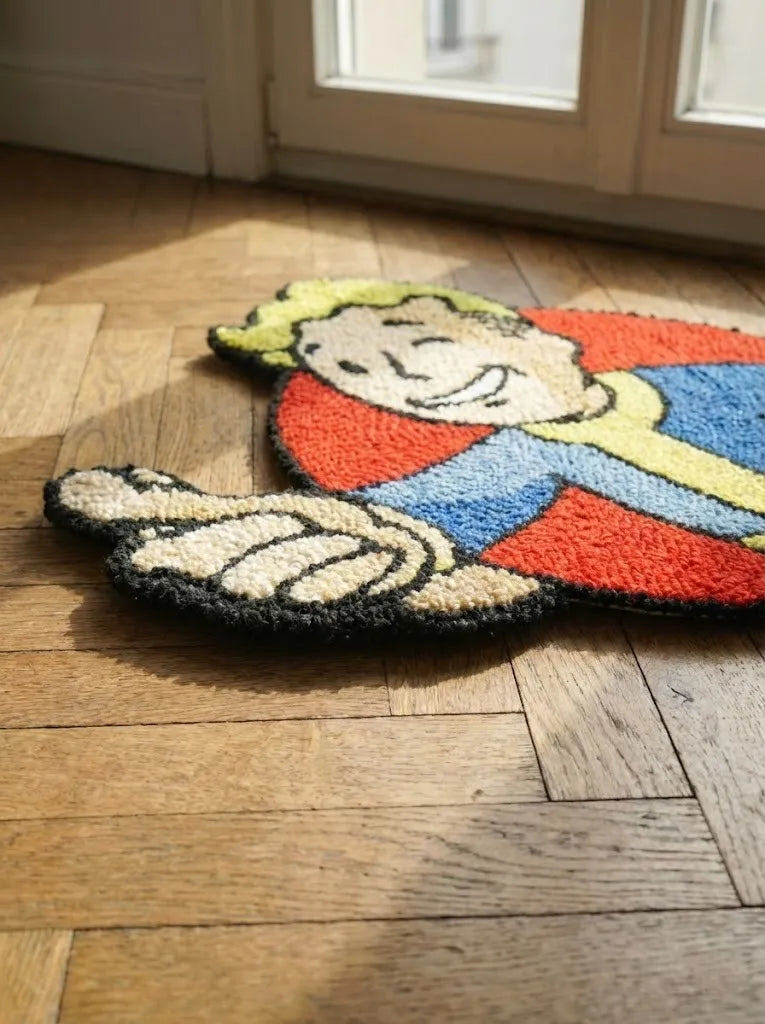 FalloutFallout Vault Boy | Handmade Punch Needle Wall hanging